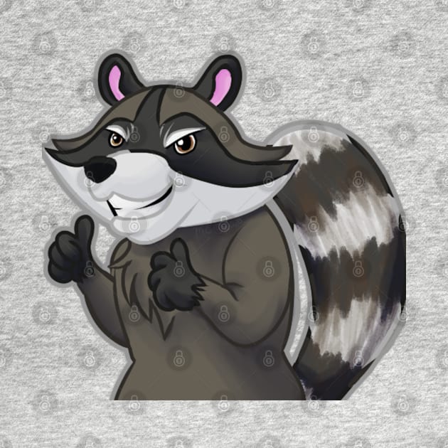 The Raid Raccoon by morrighan99@gmail.com